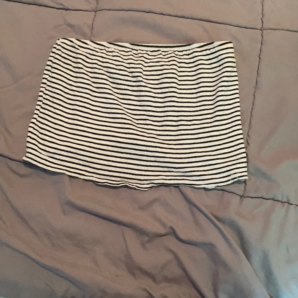 Tube top from American Eagle, XS, black and white
